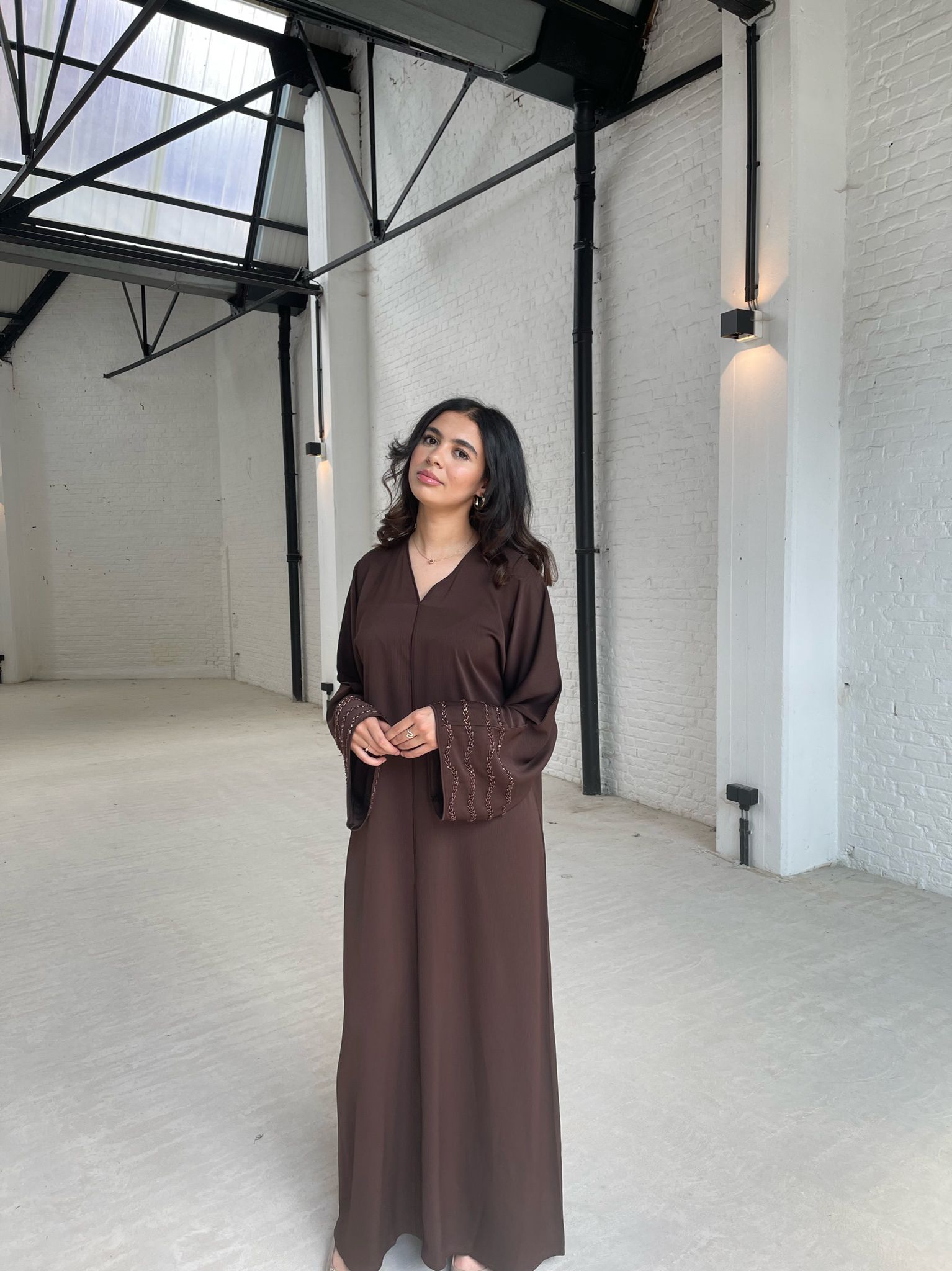 ABAYA / DARK BROWN