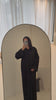 Load and play video in Gallery viewer, ABAYA BLACK - NOIRA